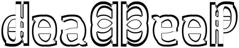 Ambigram for deadbeef in L 10646